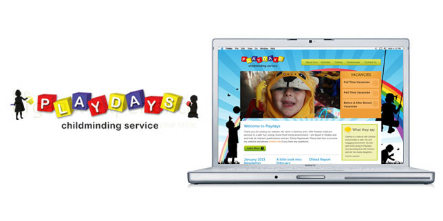 Playdays Logo and Website